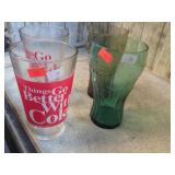 4-- COCA COLA GLASSES