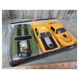 3-- 1:24 DIECAST CARS