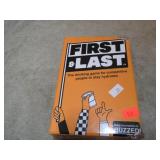 FIRST & LAST DRINKING GAME