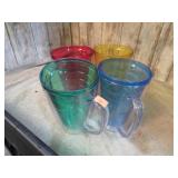 4-- PLASTIC DRINK CUPS