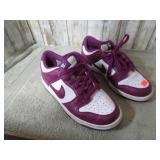 NIKE DUNK VIOTECH WHITE SHO0ES -- 5.5Y