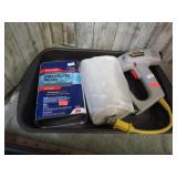 FIBERGLASS CLOTH RESIN & ELECTRIC STAPLER