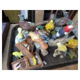 ASSORTED BIRD FIGURINES