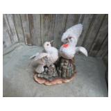 WHITE DOVE FIGURINE