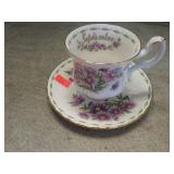 ROYAL ALBERT SEPTEMBER CUP & SAUCER