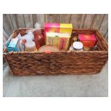 BASKET W/ HEALTH & BEAUTY PRODUCTS