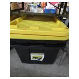 2-- 27 gal STORAGE TUBS & LIDS