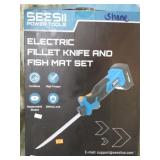 ELECTRIC FILET KNIFE & MAT SET