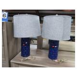PAIR-- TABLE LAMPS