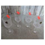 CRYSTAL SHERRY GLASSES
