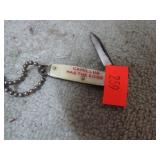 CAMILLUS HAS THE EDGE KNIFE KEYCHAIN