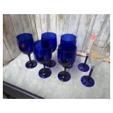NAVY BALL STEMWARE