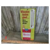 VINTAGE WINSTON CIGARETTE THERMOMETER