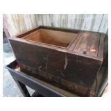 ANTIQUE WOODEN JAPANESE HIBACHI