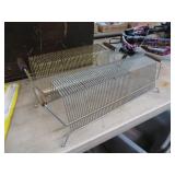 2-- VINTAGE 45 RPM RECORD RACKS