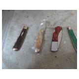 4-- ASSORTED POCKET KNIVES