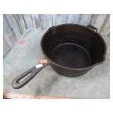9" CHICKEN FRYER CAST IRON POT