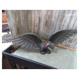 METAL EAGLE WALL DECOR