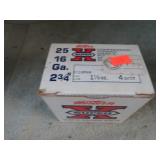 25-- 16ga 2 3/4" #4 SHOTGUN SHELLS