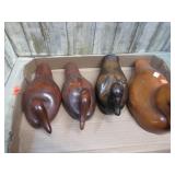 CARVED WOOD DUCKS