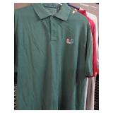 4-- COLLEGE TEAM SHIRTS -- XL
