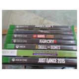 XBOX ONE (6) & 360 (1) VIDEO GAMES