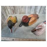 CARVED WOOD DUCKS