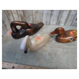 3-- CARVED BIRDS
