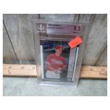 GRADED PAT BURRELL BASEBALL CARD