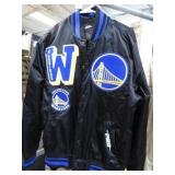 NBA GOLDEN STATE WARRIORS JACKET -- M