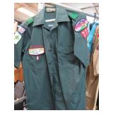 BOY SCOUT SHIRT W/ PATCHES