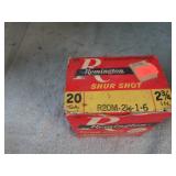 23-- 20ga 2 3/4" #6 SHOTGUN SHELLS