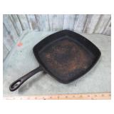 SQUARE 10" CAST IRON SKILLET