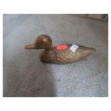 BRASS DUCK FIGURINE