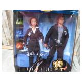 X-FILES BARBIE & KEN DOLLS