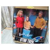 STAR TREK BARVIE & KEN DOLLS