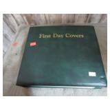 ALBUM OF FIRST DAY COVERS POSTAGE STAMPS