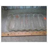 GLASS CORN BREAN PAN