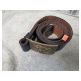 CIVIL WAR RE-ENACTORS OFFICERS BELT & BUCKLE
