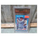 GRADED ROGER CLEMENS BASEBALL CARD