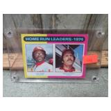 1974 HOME RUN LEADERS BASEBALL CARD