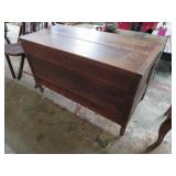 ANTIQUE WALNUT BLANKET CHEST