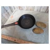 RE-ENACTORS CIVIL WAR BELT BUCKLES & ACME SKILLET