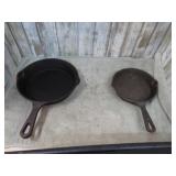 6" & 8" CAST IRON SKILLETS