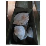 AMMO CAN W/ LEAD INGOTS