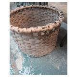 SPLIT OAK COTTON PICKING BASKET