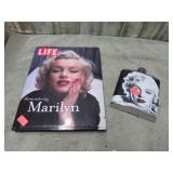 MARILYN MONROE BOOK & FLASK