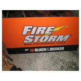 BLACK & DECKER FIRE STORM DEALER SIGN