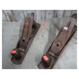 STANLEY #5 1/4 & MILLERS FALLS #14 WOOD PLANES