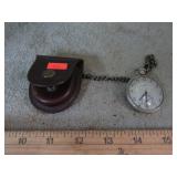 ELGIN POCKET WATCH -- RUNS